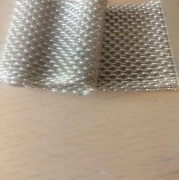 St John mesh chain belt gold tone metal vintage - Picture 3 of 6